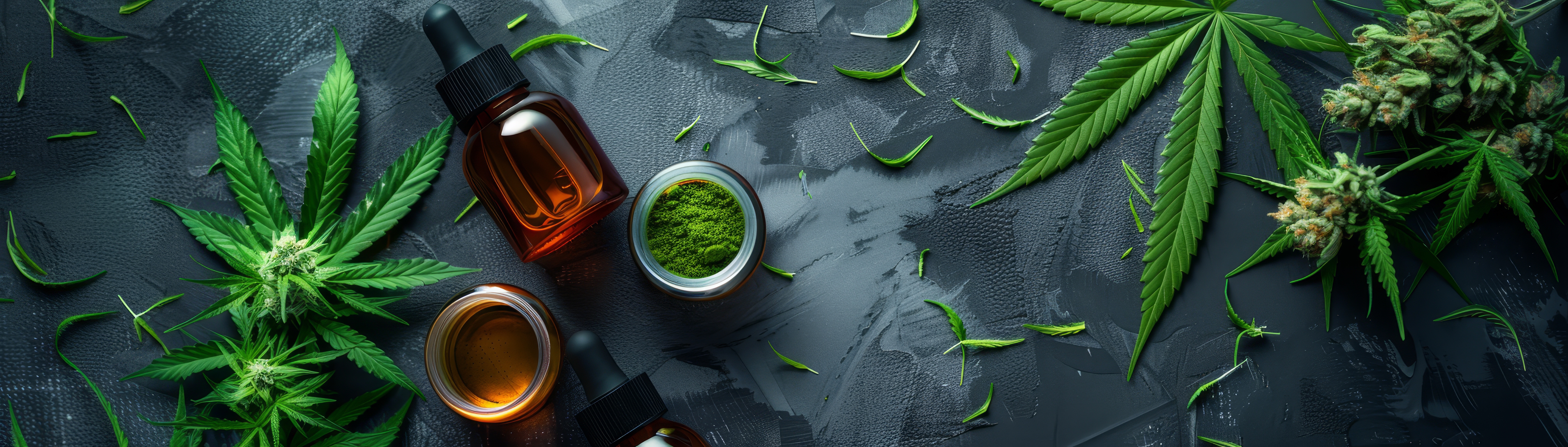 Freshly cut cannabis being prepared for sale in Porto Cristo